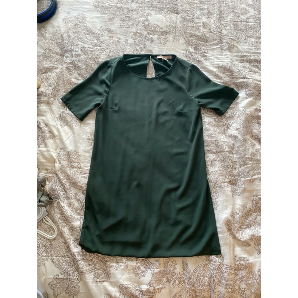 Forest Green Mid Length Dress